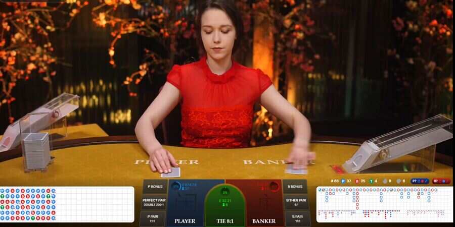 Live casino games Baccarat